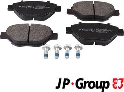 Brake Pad Set, disc brake JP 4363600710