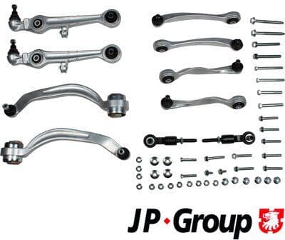 Control/Trailing Arm Kit, wheel suspension JP 1140100210