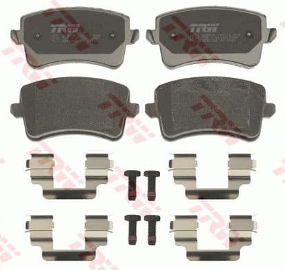 Brake pads rear, Top Quality GDB1765 - image 4