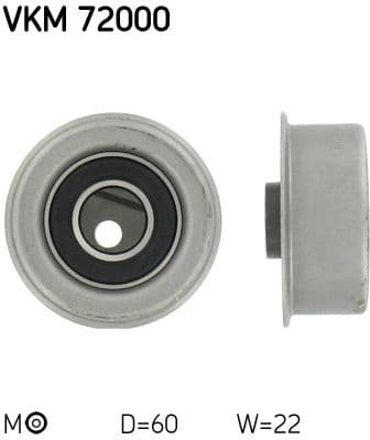Tensioner Pulley, timing belt VKM 72000 - image 2
