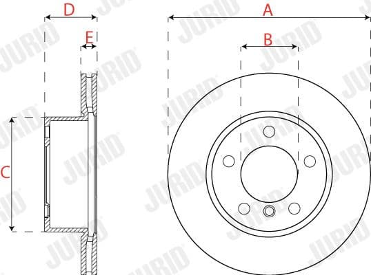 Brake Disc COAT+ 563322JC - image 2