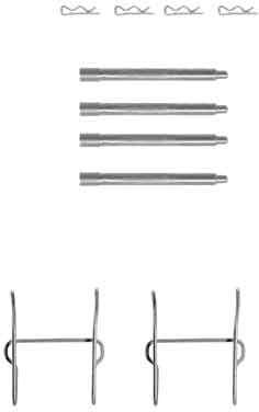 Accessory Kit, disc brake pad PFK357 - image 2