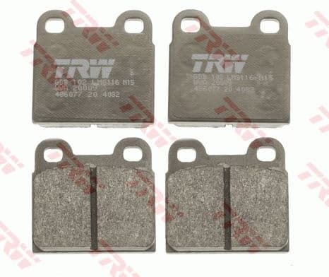 Brake Pad Set, disc brake COTEC GDB102 - image 4