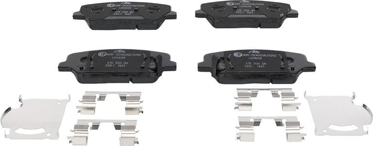 Brake Pad Set, disc brake ATE Ceramic 13.0470-5659.2 - image 2