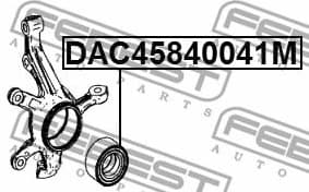 Wheel Bearing DAC45840041M - image 2