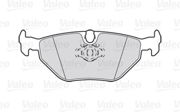 Brake Pad Set, disc brake ESSENTIAL 301311 - image 2