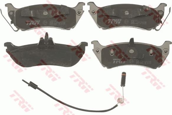 Brake Pad Set, disc brake COTEC GDB1456 - image 4