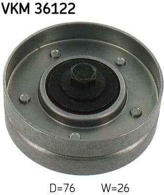 Deflection/Guide Pulley, V-ribbed belt VKM 36122 - image 2