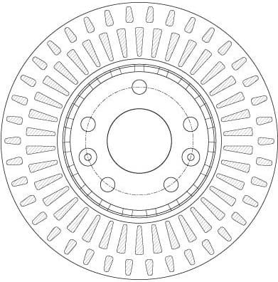 Brake Disc DF6184 - image 4