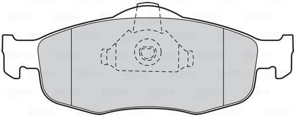 Brake Pad Set, disc brake ESSENTIAL 301034 - image 2