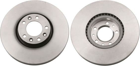 Brake discs kit front (2pcs), Top Quality DF6419 - image 2