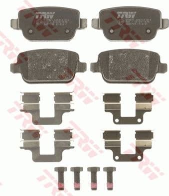 Brake Pad Set, disc brake COTEC GDB1709 - image 2