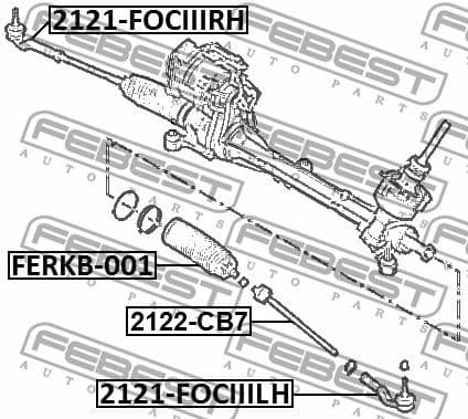 Inner Tie Rod 2122-CB7