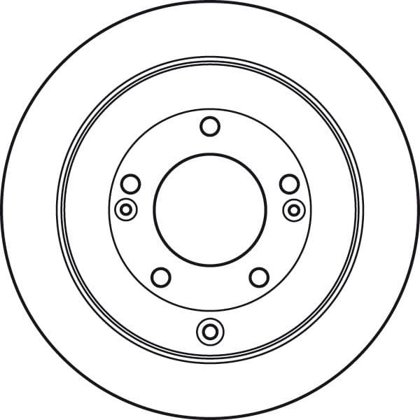 Brake Disc DF4937 - image 4