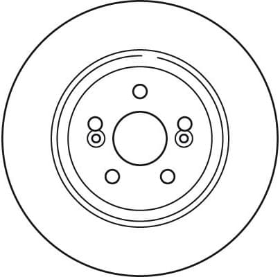 Brake Disc TRW SINGLE DF6117S - image 4