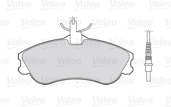 Brake Pad Set, disc brake ESSENTIAL 301326 - image 2