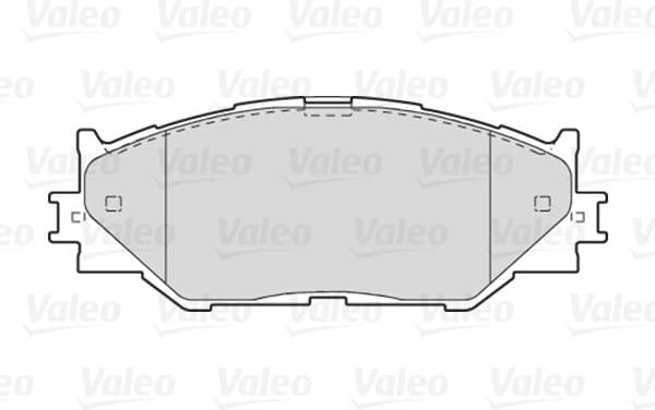 Brake Pad Set, disc brake ESSENTIAL 301035 - image 2