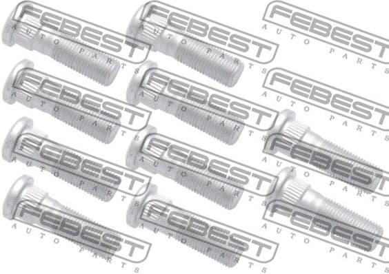 Wheel Stud 0284-001-PCS10
