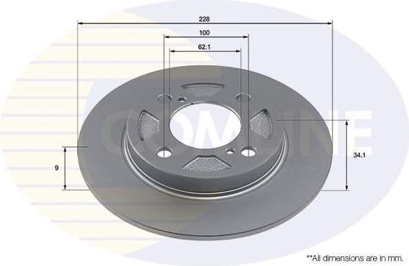 Brake Disc COATED ADC4048 - image 2