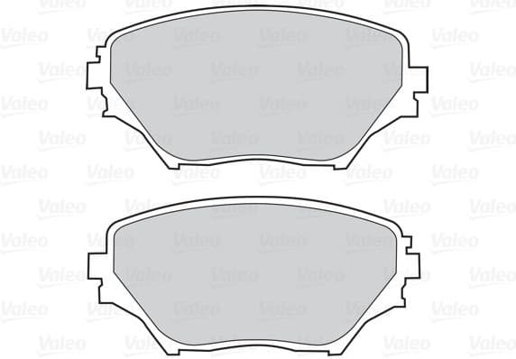 Brake Pad Set, disc brake ESSENTIAL 302033 - image 2