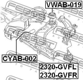 Ball Joint 2320-GVFR
