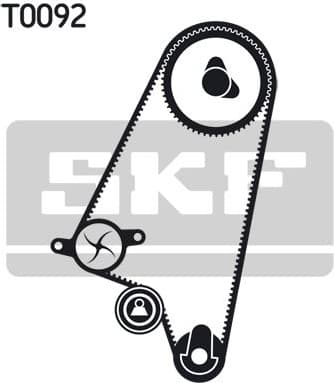 Timing belt kit VKMA90008 - image 2
