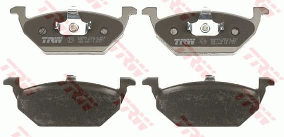 Brake pads front, Top Quality GDB1984