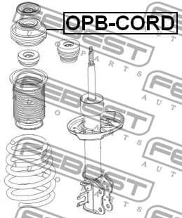 Suspension Strut Support Mount OPB-CORD - image 2