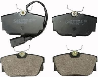 Brake Pad Set, disc brake B110901