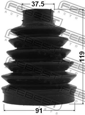 Bellow Kit, drive shaft 2117P-CA220 - image 2