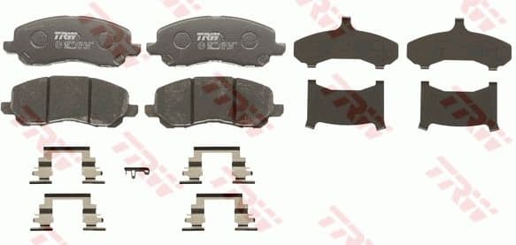 Brake Pad Set, disc brake COTEC GDB4142 - image 4