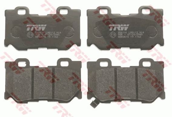 Brake Pad Set, disc brake COTEC GDB3515 - image 3