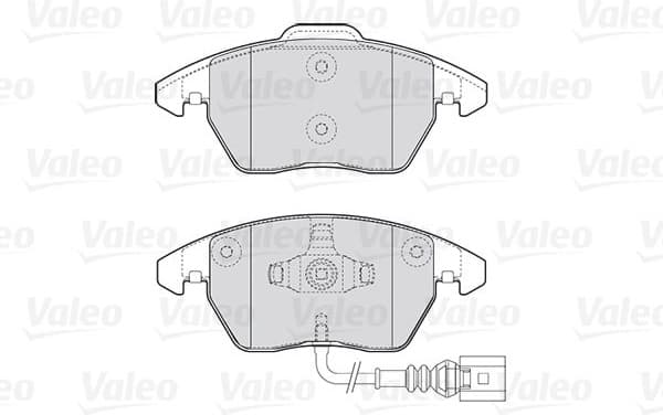 Brake Pad Set, disc brake ESSENTIAL 301635 - image 2