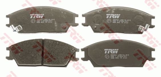 Brake Pad Set, disc brake COTEC GDB893 - image 4