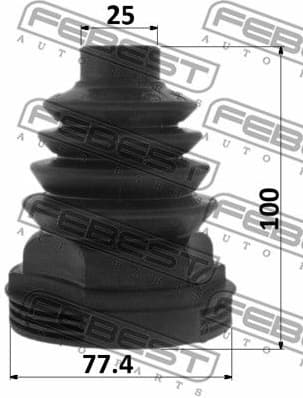 Bellow, drive shaft 2415-LAGIIT - image 2