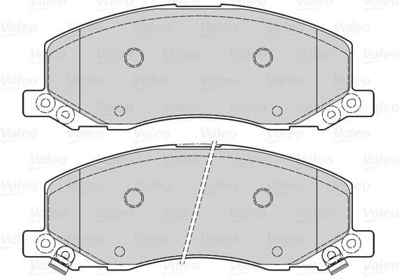 Brake Pad Set, disc brake ESSENTIAL 302119