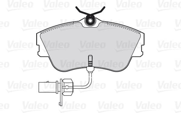 Brake Pad Set, disc brake ESSENTIAL 301622