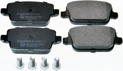 Brake Pad Set, disc brake B111010