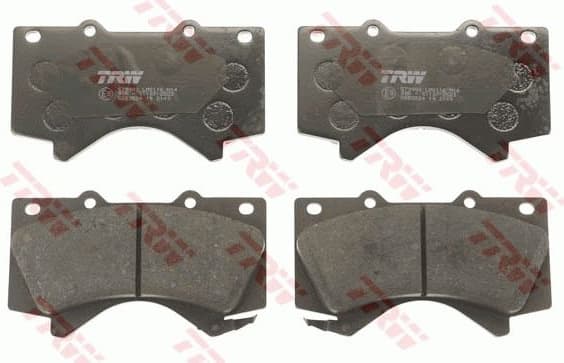 Brake Pad Set, disc brake COTEC GDB3524 - image 4