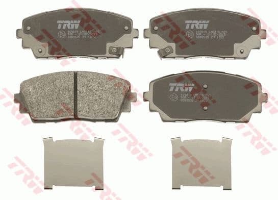 Brake Pad Set, disc brake COTEC GDB3535 - image 3
