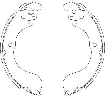 Brake Shoe Set GS8813 - image 2