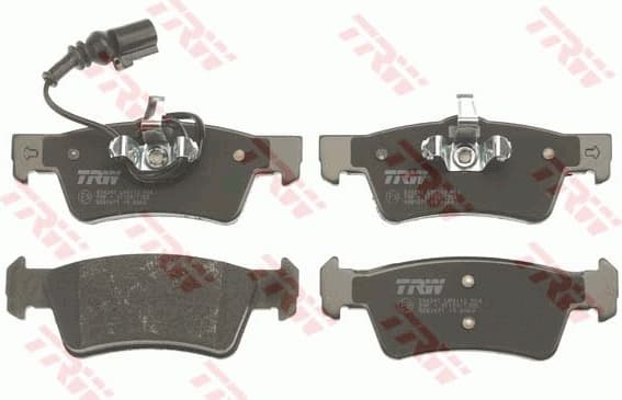 Brake pads rear, Top Quality GDB1671 - image 4