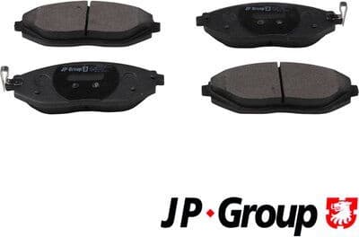 Brake Pad Set, disc brake JP 6363603110