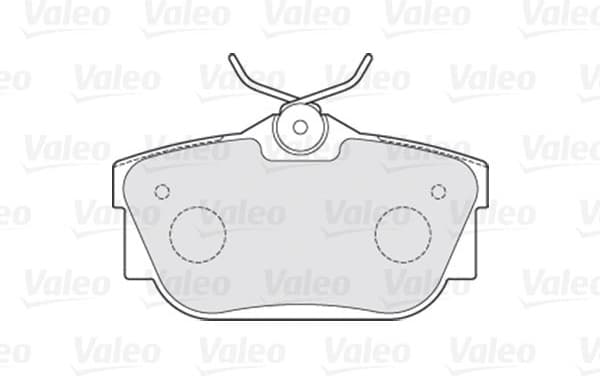 Brake Pad Set, disc brake ESSENTIAL 301482 - image 2