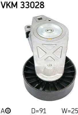 Belt Tensioner, V-ribbed belt VKM 33028 - image 3