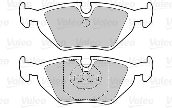 Brake Pad Set, disc brake ESSENTIAL 301386 - image 2