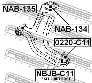 Bellow, ball joint NBJB-C11 - image 2