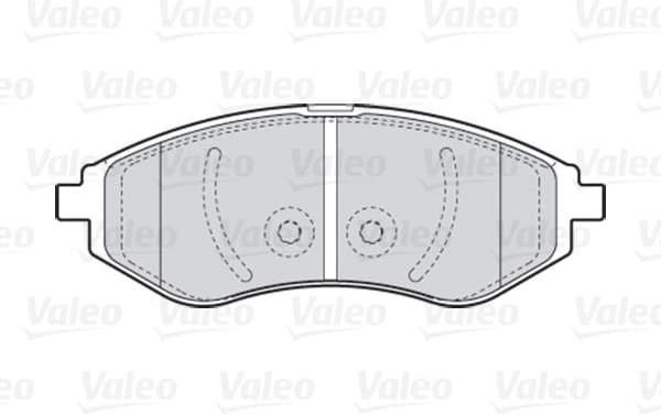 Brake Pad Set, disc brake ESSENTIAL 301644 - image 2
