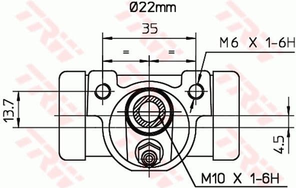Wheel Brake Cylinder BWH375 - image 4