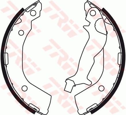 Brake Shoe Set GS8737 - image 3
